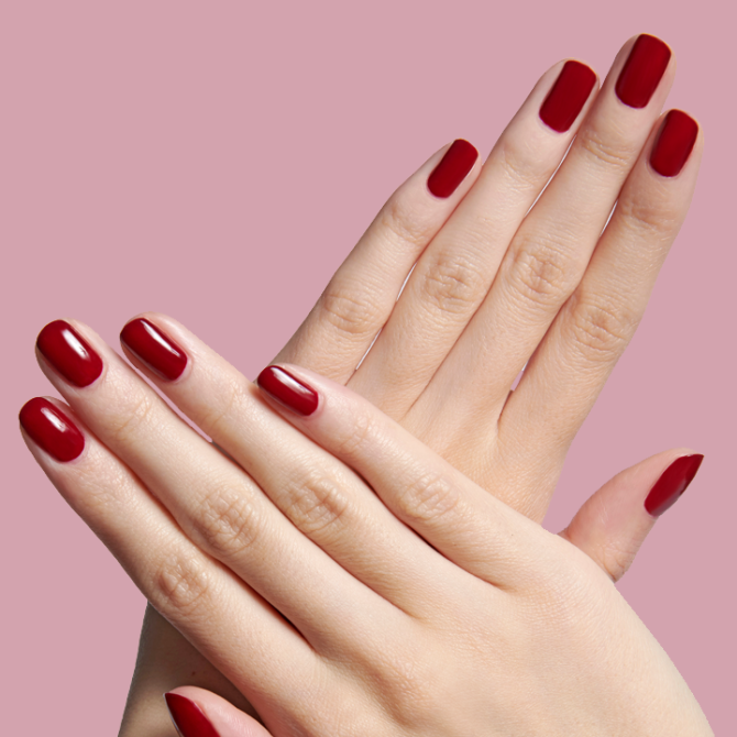 The Bestselling Reds Mani System