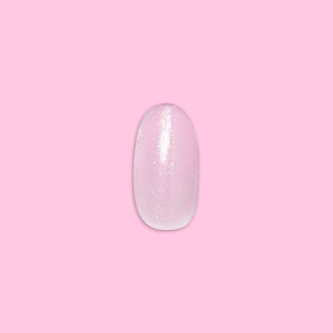 Iridescent Pink - Press-On | Medium | Oval